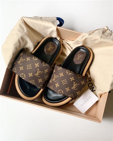 louis vuitton pillow slides price